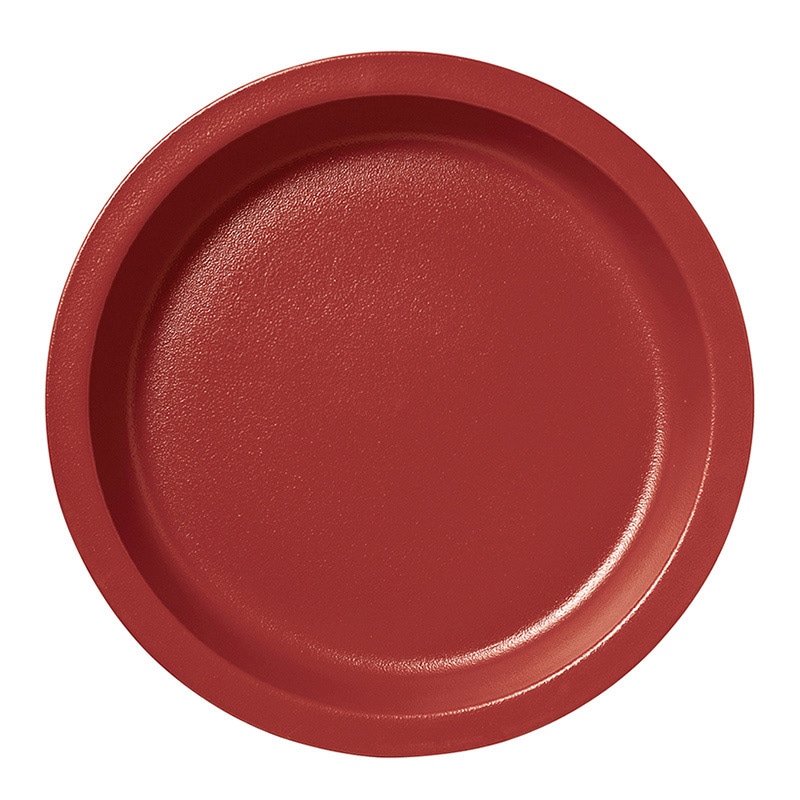 ミヤザキ食器 ラック ポーセレン ガストロノームパン 丸型 深 M ダークレッド RA0408GNDR 1個（ご注文単位1個）【直送品】