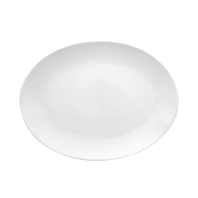 ミヤザキ食器 ラック ポーセレン オリオン オーバルプレート 21cm RA21011ONWH 1個(ご注文単位12個)【直送品】