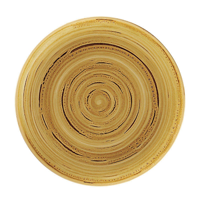 ミヤザキ食器 ラック ポーセレン スポット フラットプレート 27cm クリーム RA27001SPCR 1個(ご注文単位12個)【直送品】