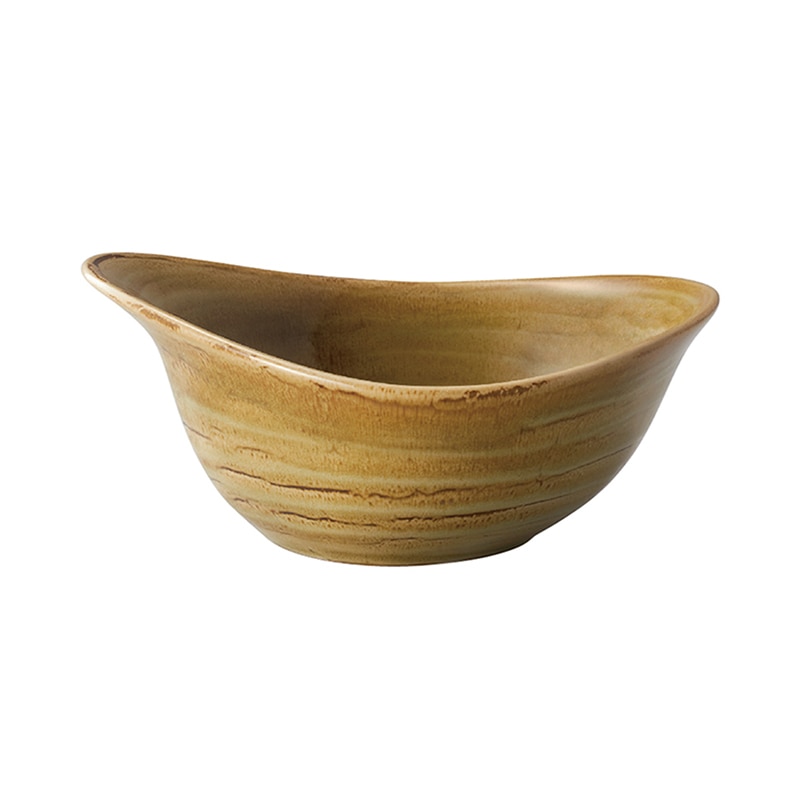 ミヤザキ食器 ラック ポーセレン スポット オーガニックボール 18.5cm クリーム RA18023SPCR 1個(ご注文単位12個)【直送品】