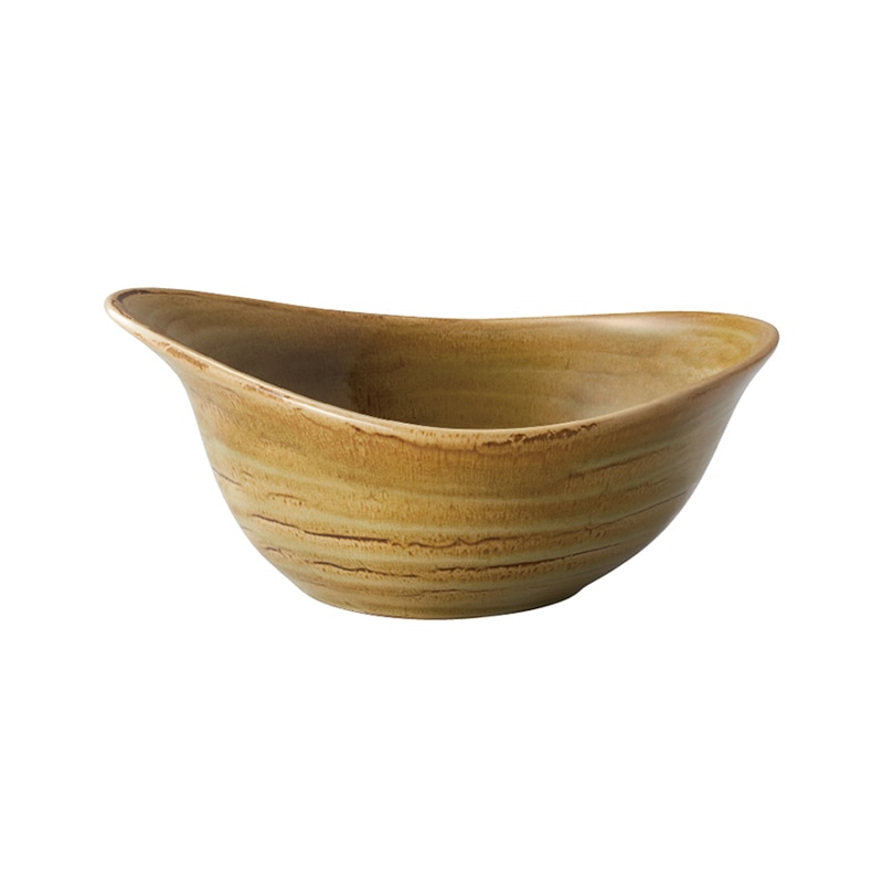 ミヤザキ食器 ラック ポーセレン スポット オーガニックボール 16cm クリーム RA16023SPCR 1個(ご注文単位12個)【直送品】