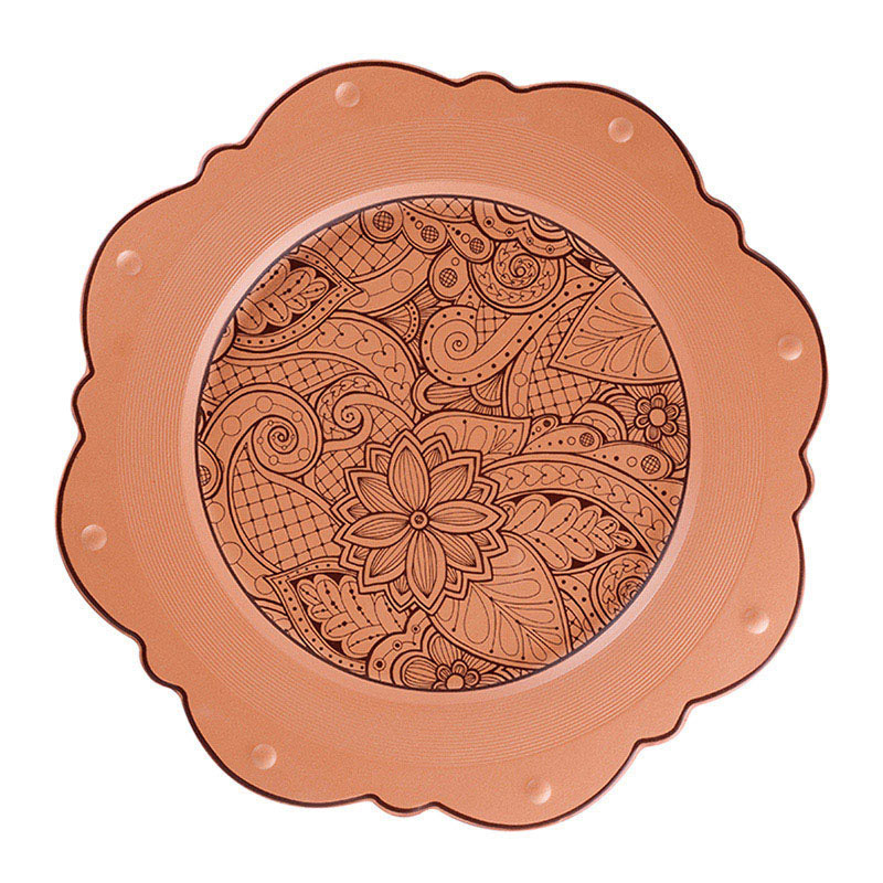 ミヤザキ食器 ラック ポーセレン ラックアース カタニア ショープレート 32.5cm RA32861CAT 1個（ご注文単位6個）【直送品】