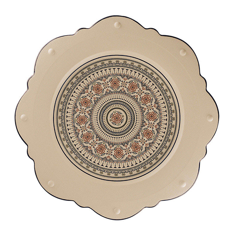 ミヤザキ食器 ラック ポーセレン ラックアース ジェノア ショープレート 32.5cm RA32861GEN 1個（ご注文単位6個）【直送品】