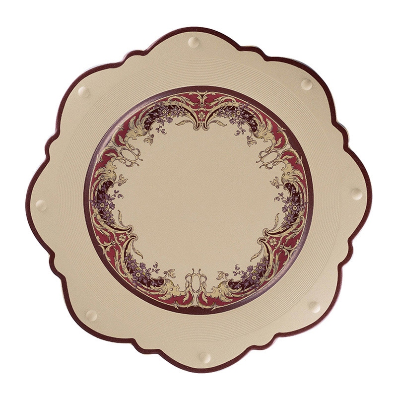 ミヤザキ食器 ラック ポーセレン ラックアース イカリア ショープレート 32.5cm RA32861ICA 1個（ご注文単位6個）【直送品】