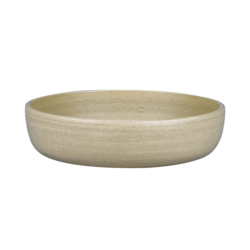 ミヤザキ食器 ラック ポーセレン イーズセルバ ローボール 20cm ベージュ RA20203ESBE 1個（ご注文単位4個）【直送品】