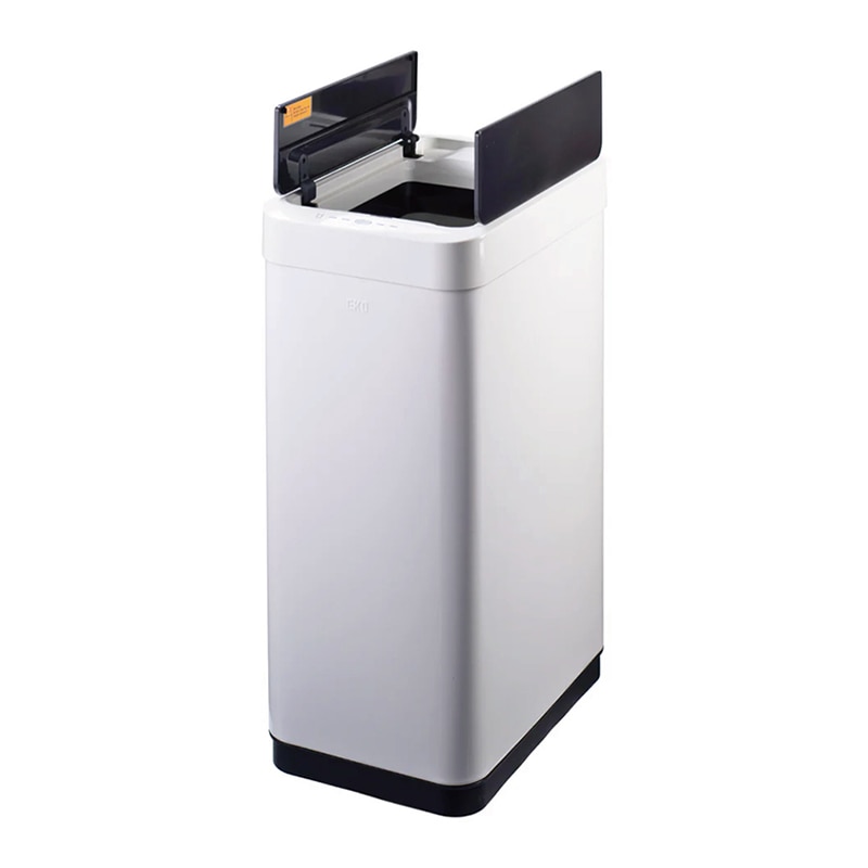 EKO JAPAN 自動開閉ゴミ箱 ファントムX センサービン 45L ホワイト EK9261P-45L-WH 1台（ご注文単位1台）【直送品】