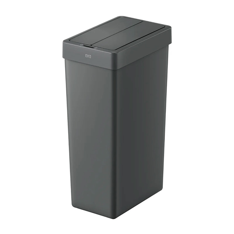 EKO JAPAN 自動開閉ゴミ箱 エックスウィング ライト センサービン 30L グレー EK6277P-30L-GR 1台（ご注文単位1台）【直送品】