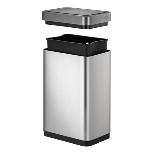 EKO JAPAN 自動開閉ゴミ箱 ミラージュX センサービン 30L シルバー EK9260RMT-30L 1台(ご注文単位1台)【直送品】