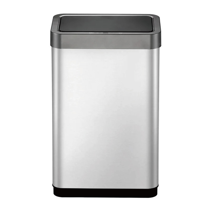 EKO JAPAN 自動開閉ゴミ箱 ミラージュX センサービン 45L シルバー EK9260RMT-45L 1台（ご注文単位1台）【直送品】