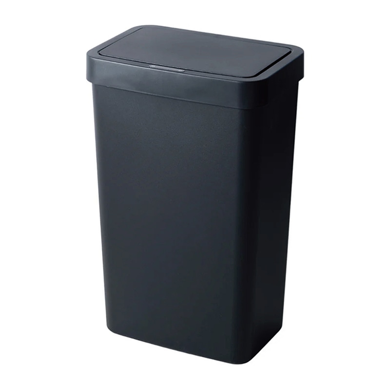 EKO JAPAN 自動開閉ゴミ箱 ハナ センサービン 50L ブラック EK6226P-50L-BL 1台（ご注文単位1台）【直送品】