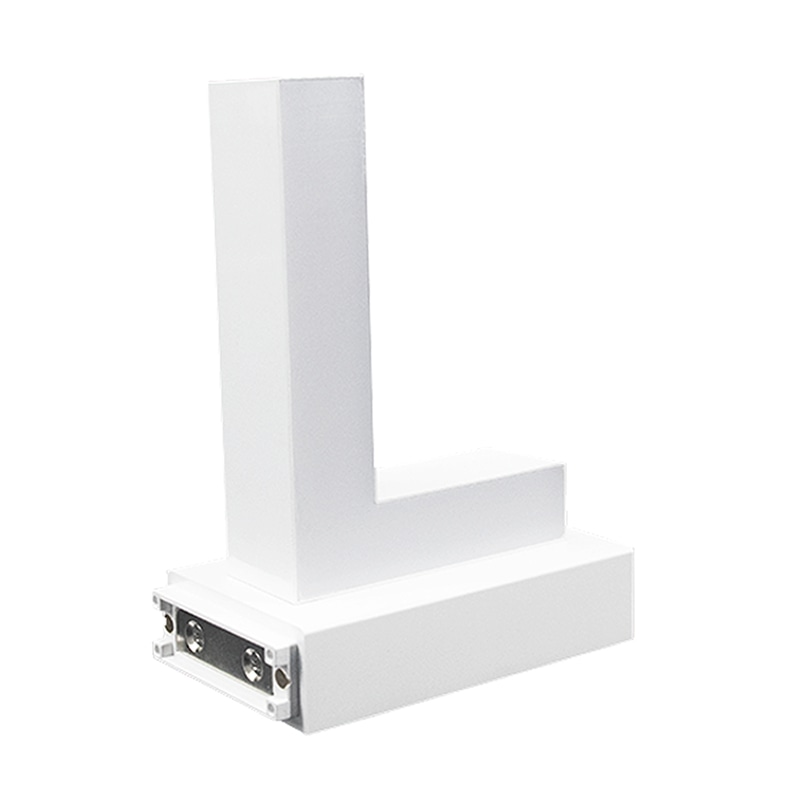 アクリサンデー LEDチャンネル文字 abcMIX マグネット式 H95mm 大文字 L 1個(ご注文単位1個)【直送品】