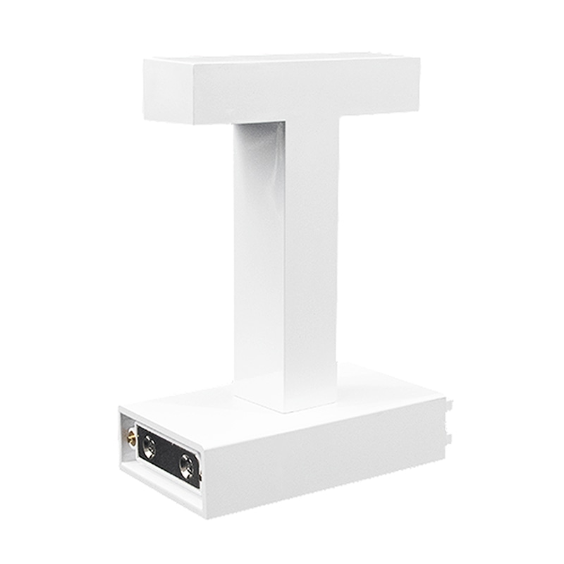 アクリサンデー LEDチャンネル文字 abcMIX マグネット式 H95mm 大文字 T 1個（ご注文単位1個）【直送品】