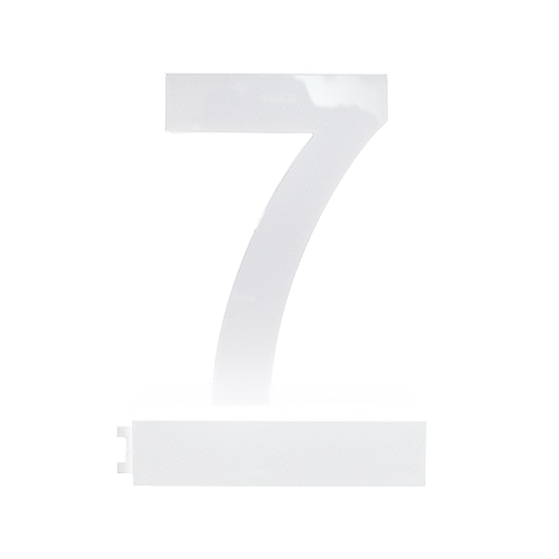 アクリサンデー LEDチャンネル文字 abcMIX マグネット式 H95mm 数字 7 1個(ご注文単位1個)【直送品】