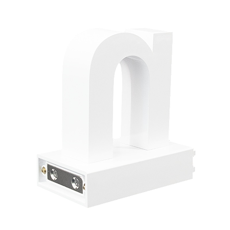 アクリサンデー LEDチャンネル文字 abcMIX マグネット式 H95mm 小文字 n 1個（ご注文単位1個）【直送品】