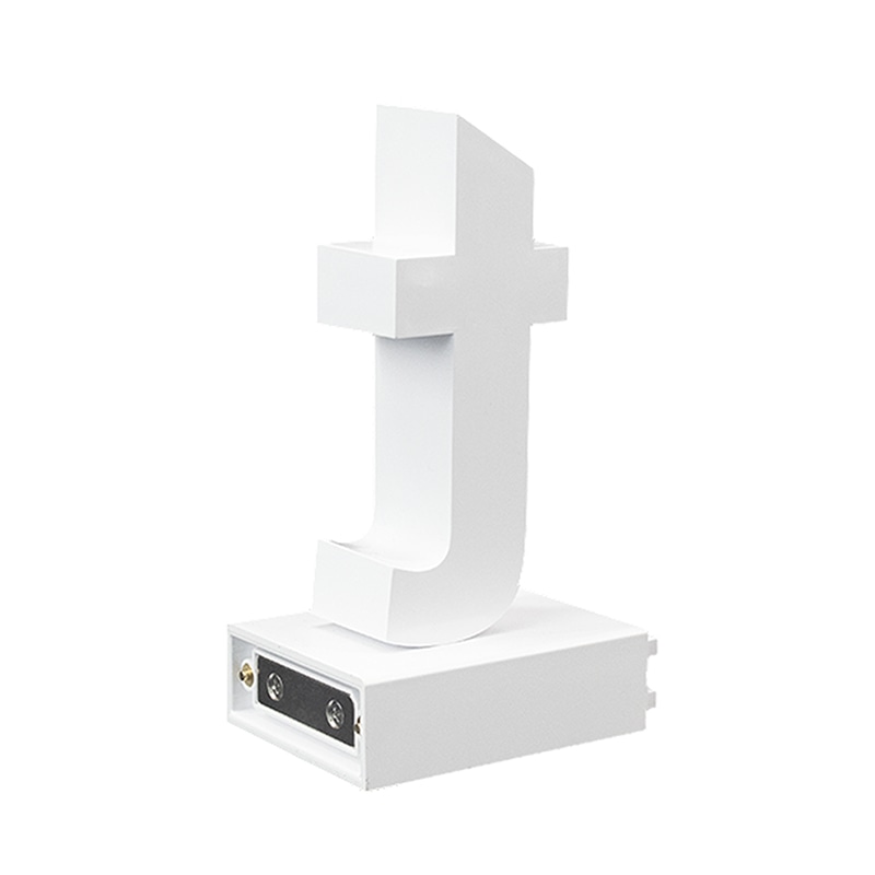 アクリサンデー LEDチャンネル文字 abcMIX マグネット式 H95mm 小文字 t 1個(ご注文単位1個)【直送品】