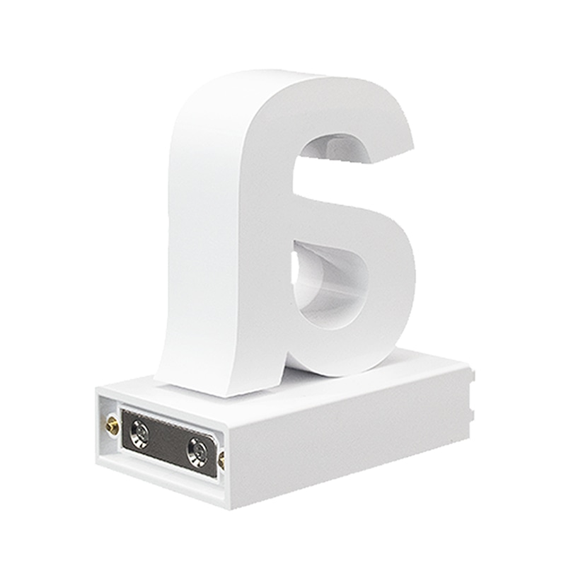 アクリサンデー LEDチャンネル文字 abcMIX マグネット式 H120mm 小文字 a 1個(ご注文単位1個)【直送品】