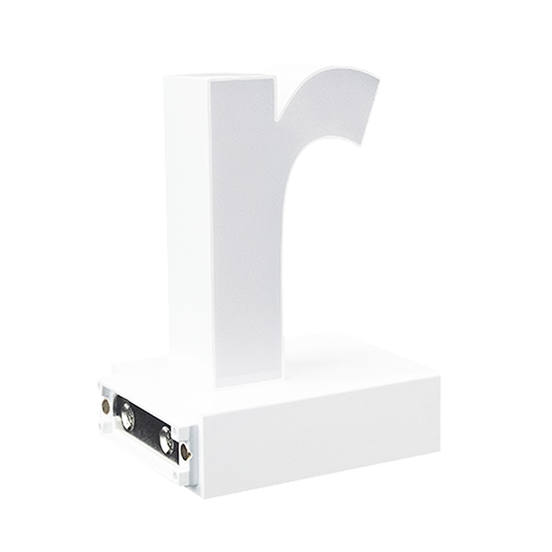 アクリサンデー LEDチャンネル文字 abcMIX マグネット式 H120mm 小文字 r 1個(ご注文単位1個)【直送品】