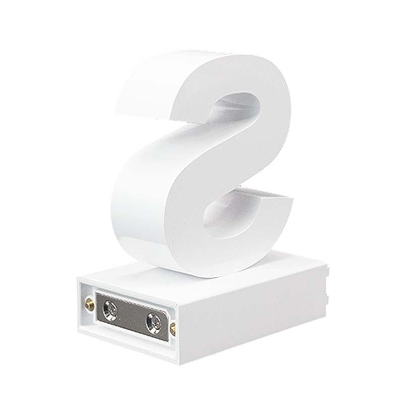 アクリサンデー LEDチャンネル文字 abcMIX マグネット式 H120mm 小文字 s 1個(ご注文単位1個)【直送品】