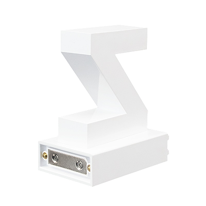 アクリサンデー LEDチャンネル文字 abcMIX マグネット式 H120mm 小文字 z 1個(ご注文単位1個)【直送品】