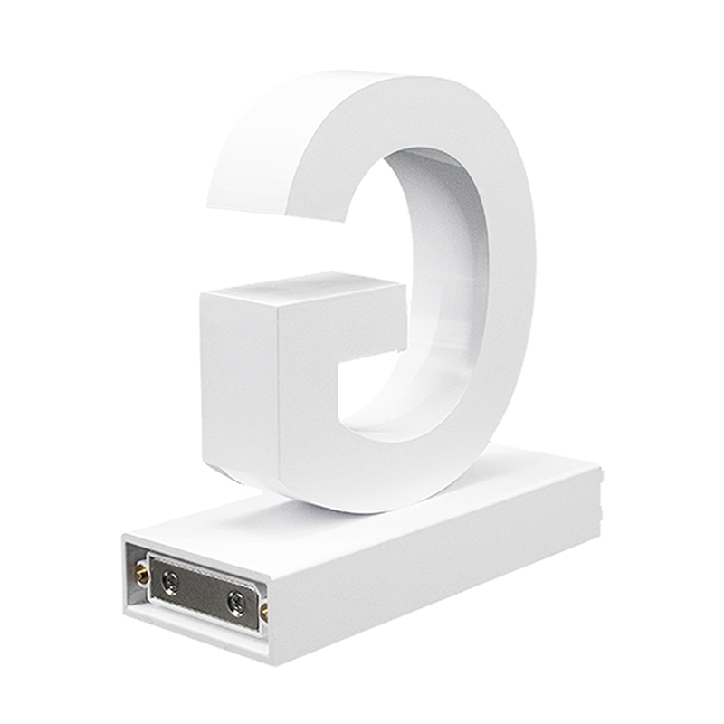 アクリサンデー LEDチャンネル文字 abcMIX マグネット式 H170mm 大文字 G 1個(ご注文単位1個)【直送品】