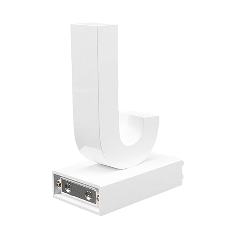 アクリサンデー LEDチャンネル文字 abcMIX マグネット式 H170mm 大文字 J 1個(ご注文単位1個)【直送品】