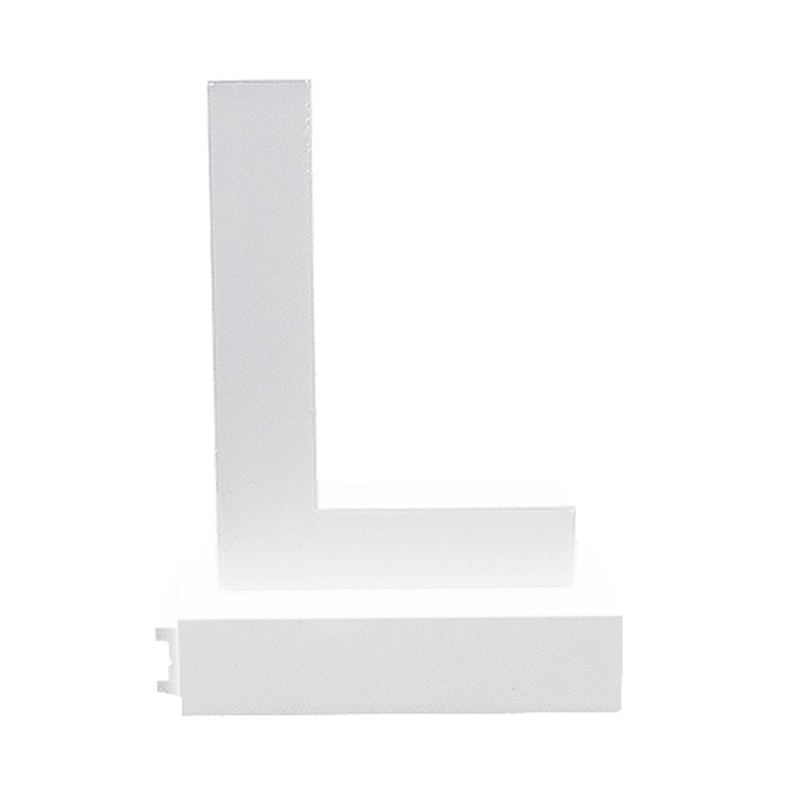 アクリサンデー LEDチャンネル文字 abcMIX マグネット式 H170mm 大文字 L 1個(ご注文単位1個)【直送品】