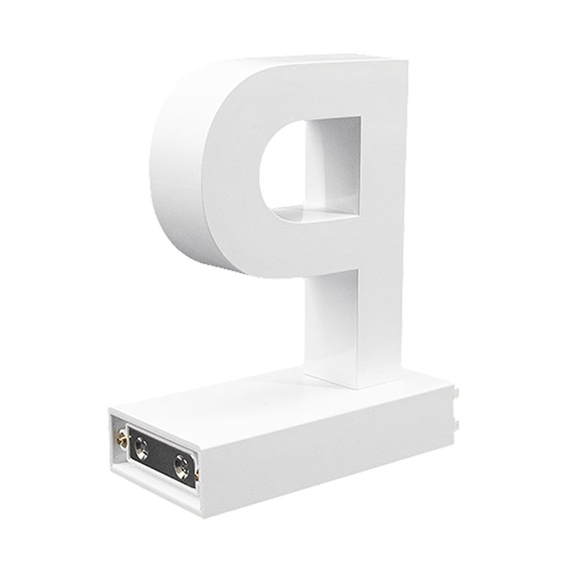 アクリサンデー LEDチャンネル文字 abcMIX マグネット式 H170mm 大文字 P 1個(ご注文単位1個)【直送品】