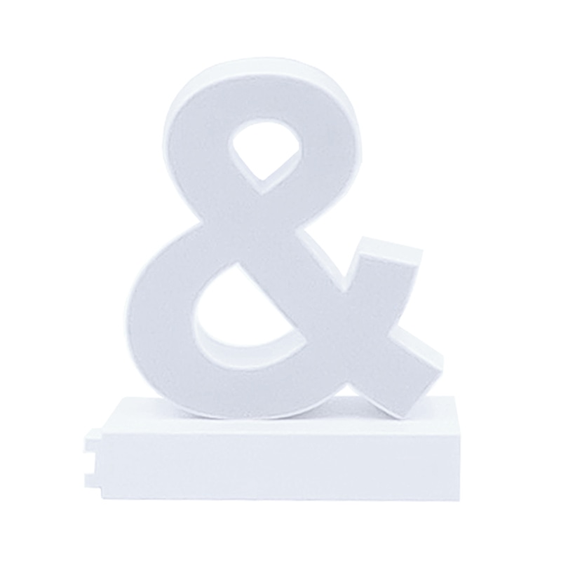 アクリサンデー LEDチャンネル文字 abcMIX マグネット式 H170mm 記号 & アンド 1個(ご注文単位1個)【直送品】