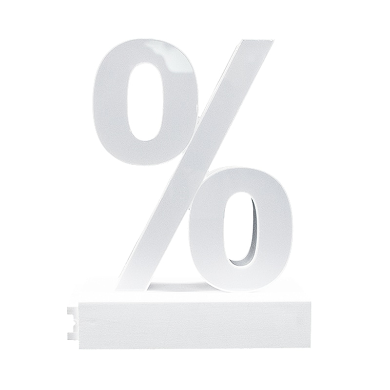 アクリサンデー LEDチャンネル文字 abcMIX マグネット式 H170mm 記号 % パーセント 1個(ご注文単位1個)【直送品】