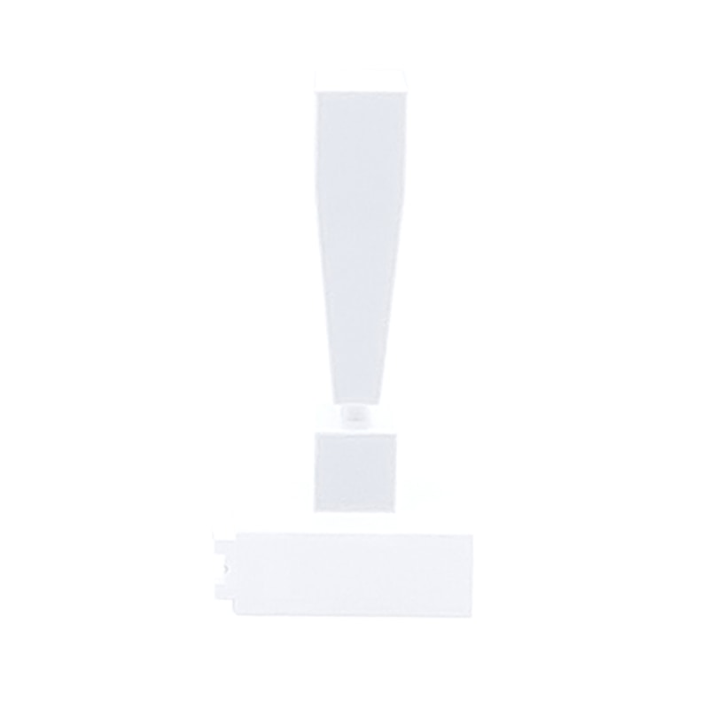 アクリサンデー LEDチャンネル文字 abcMIX マグネット式 H170mm 記号 ! エクスクラメーション 1個(ご注文単位1個)【直送品】