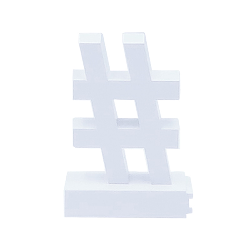 アクリサンデー LEDチャンネル文字 abcMIX マグネット式 H170mm 記号 # シャープ 1個(ご注文単位1個)【直送品】