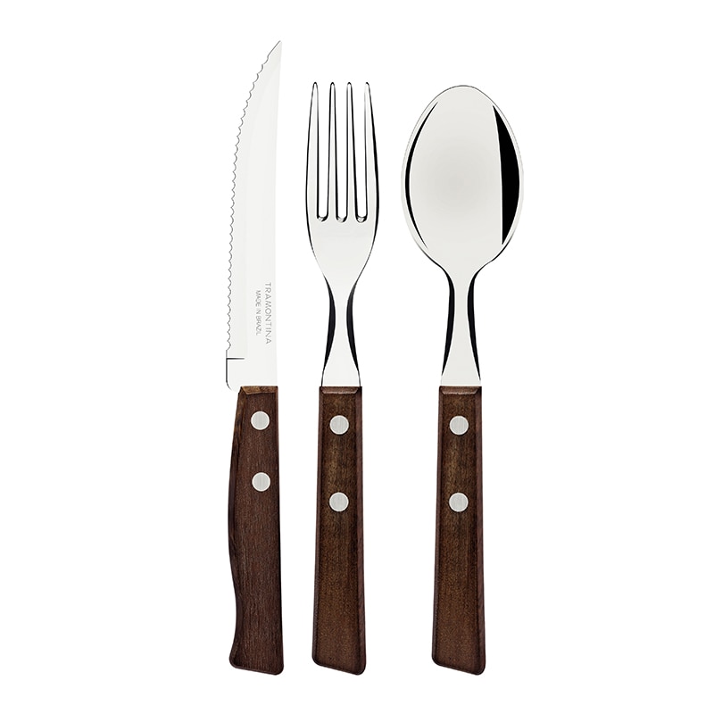 トラモンティーナ トラディショナル テーブルウェア 3本セット ブリスターパック 22299001 1セット（ご注文単位1セット）【直送品】