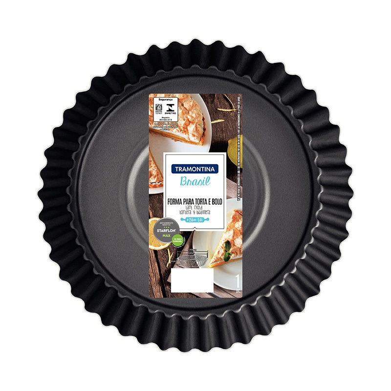 ノボダ トラモンティーナ ノンスティック タルト型 24cm 20056/024 1個（ご注文単位1個）【直送品】