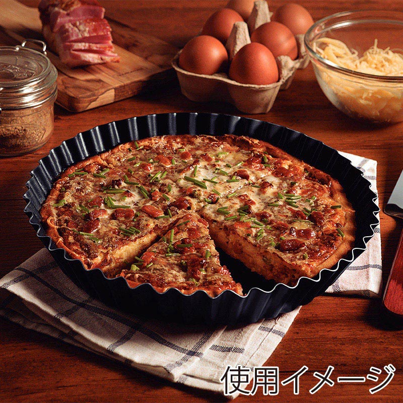 ノボダ トラモンティーナ ノンスティック タルト型 24cm 20056/024 1個（ご注文単位1個）【直送品】