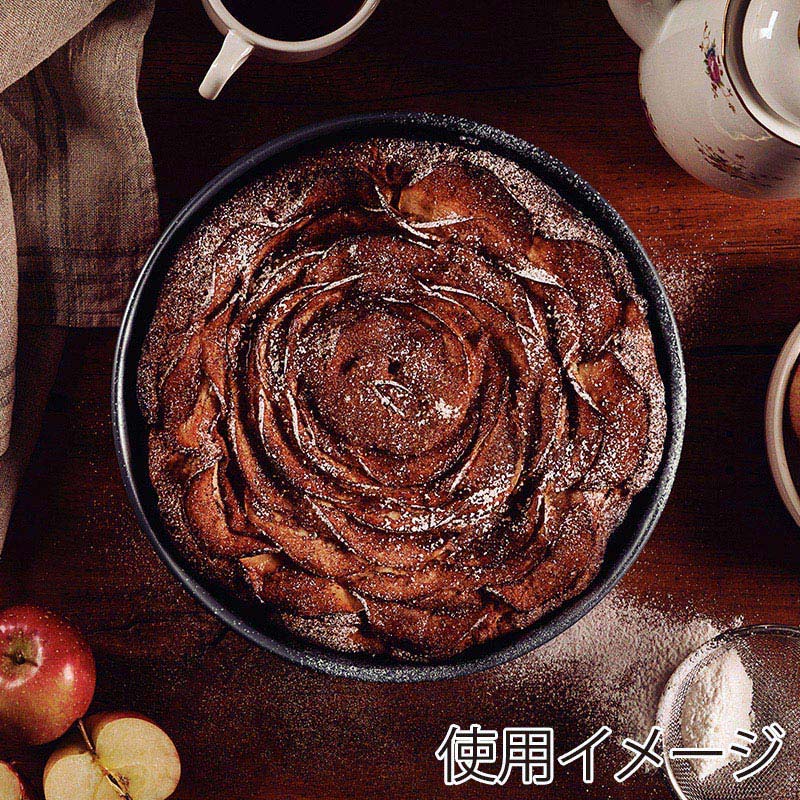 ノボダ トラモンティーナ ノンスティック デコレーションケーキ型 22cm 20057/022 1個(ご注文単位1個)【直送品】