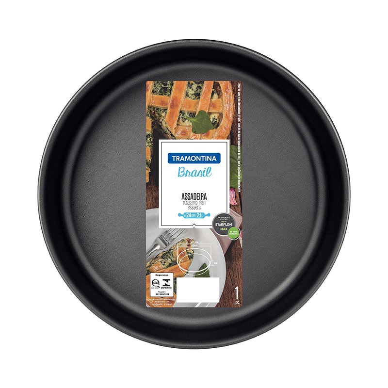 ノボダ トラモンティーナ ノンスティック デコレーションケーキ型 24cm 20057/024 1個(ご注文単位1個)【直送品】