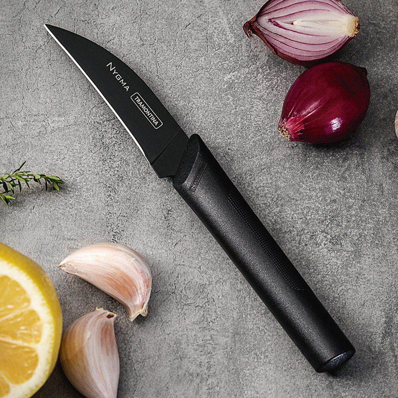 ノボダ トラモンティーナ ニグマ ブラック ピーリングナイフ 3インチ 23680/103 1個(ご注文単位1個)【直送品】