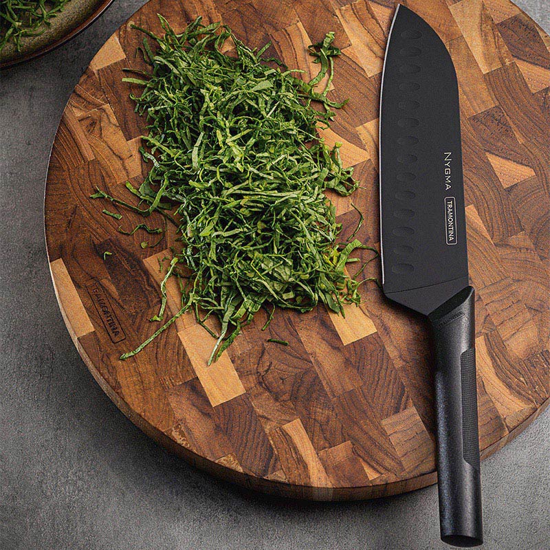 ノボダ トラモンティーナ ニグマ ブラック 三徳包丁 7インチ 23685/107 1個（ご注文単位1個）【直送品】