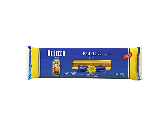 ディ・チェコ　No.10　フェデリーニ 500g 常温 1袋※軽（ご注文単位1袋）※注文上限数12まで【直送品】