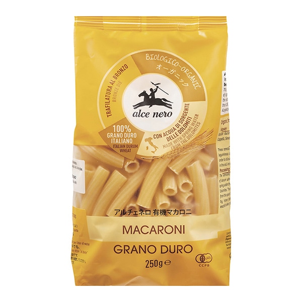 アルチェネロ マカロニ 250g 常温 1個※軽(ご注文単位1個)※注文上限数12まで【直送品】
