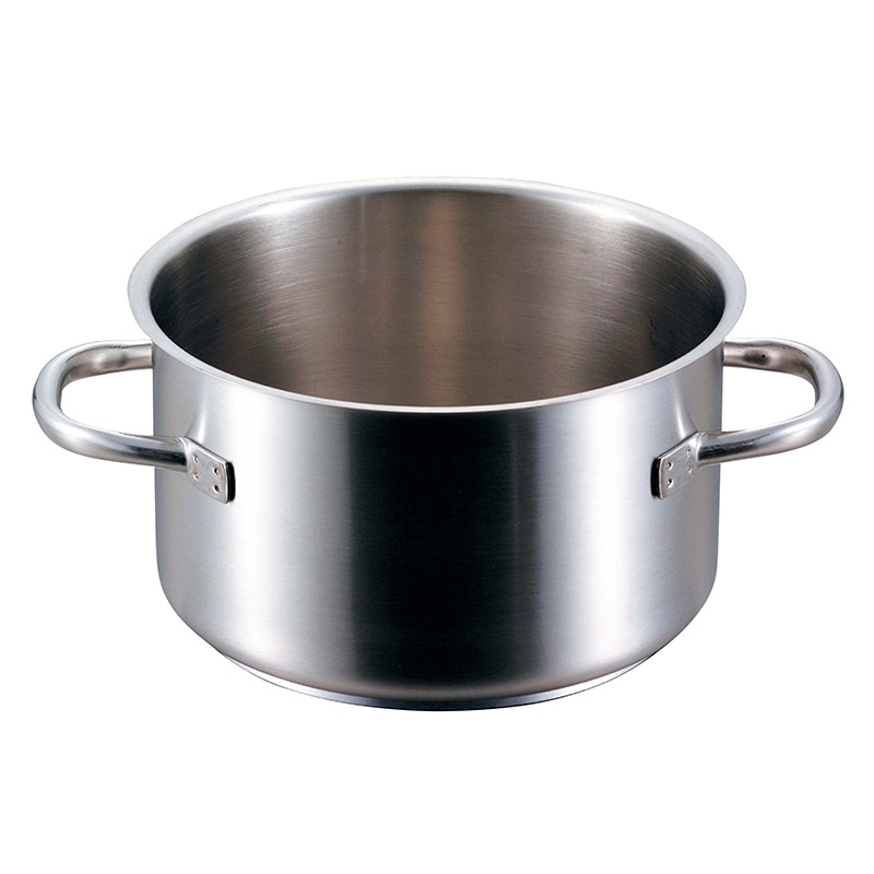 パデルノ　半寸胴鍋（蓋無）1007-45cm　電磁   1個（ご注文単位1個）【直送品】