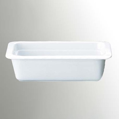 ロイヤル　ガストロノームパン　NO.625 1／4　H70mm　ホワイト  1個（ご注文単位1個）【直送品】