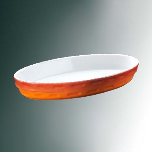 ロイヤル　スタッキング小判　グラタン皿 NO.240　48cm　カラー  1個（ご注文単位1個）【直送品】