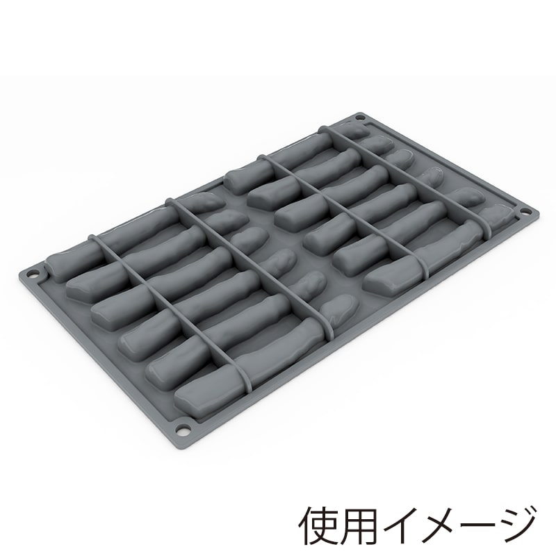 パボーニ シリコンモールド グラマンド アスパラガス 12個取 GG034 1枚(ご注文単位1枚)【直送品】