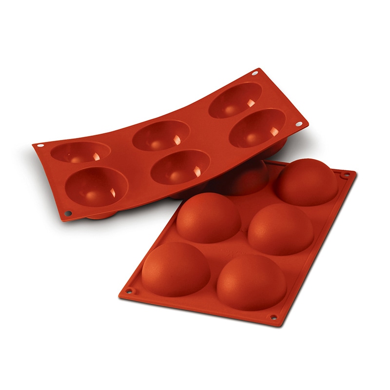 パシフィック洋行　製菓シリコン型　6個取 SF002　半球70 1個（ご注文単位1個）【直送品】