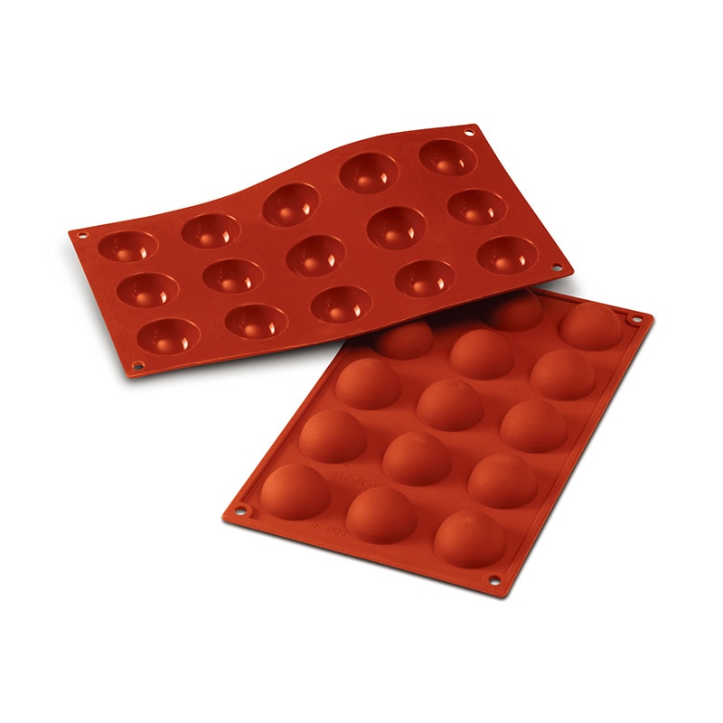 パシフィック洋行　製菓シリコン型　15個取 SF005　半球40 1個（ご注文単位1個）【直送品】