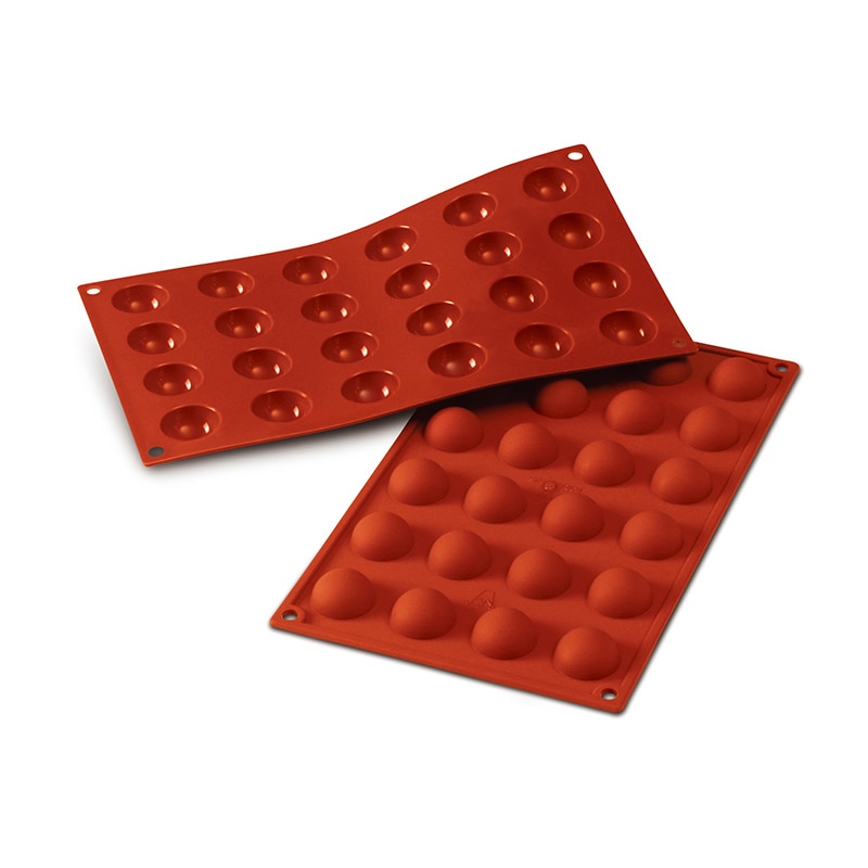 パシフィック洋行　製菓シリコン型　24個取 SF006　半球30 1個（ご注文単位1個）【直送品】