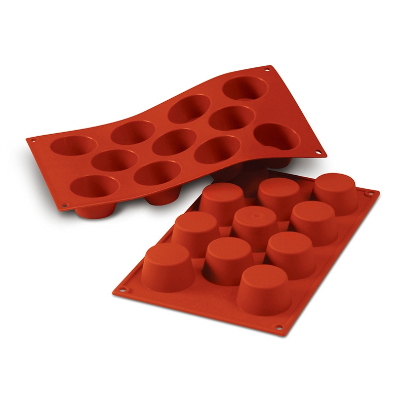 パシフィック洋行　製菓シリコン型　11個取 SF022　スモールマフィン 1個（ご注文単位1個）【直送品】