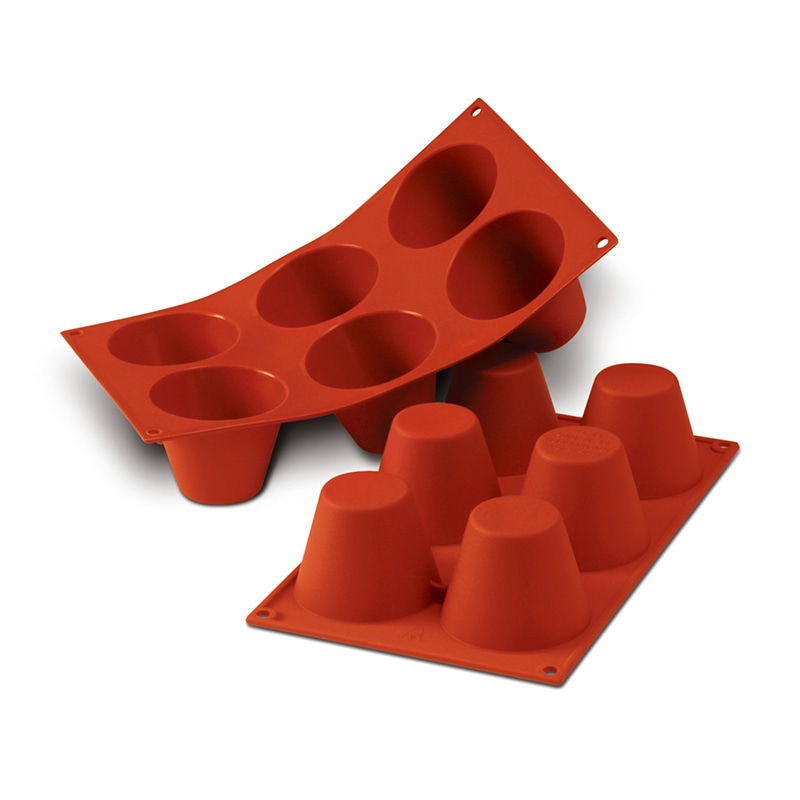 パシフィック洋行　製菓シリコン型　6個取 SF052　ビックマフィン 1個（ご注文単位1個）【直送品】