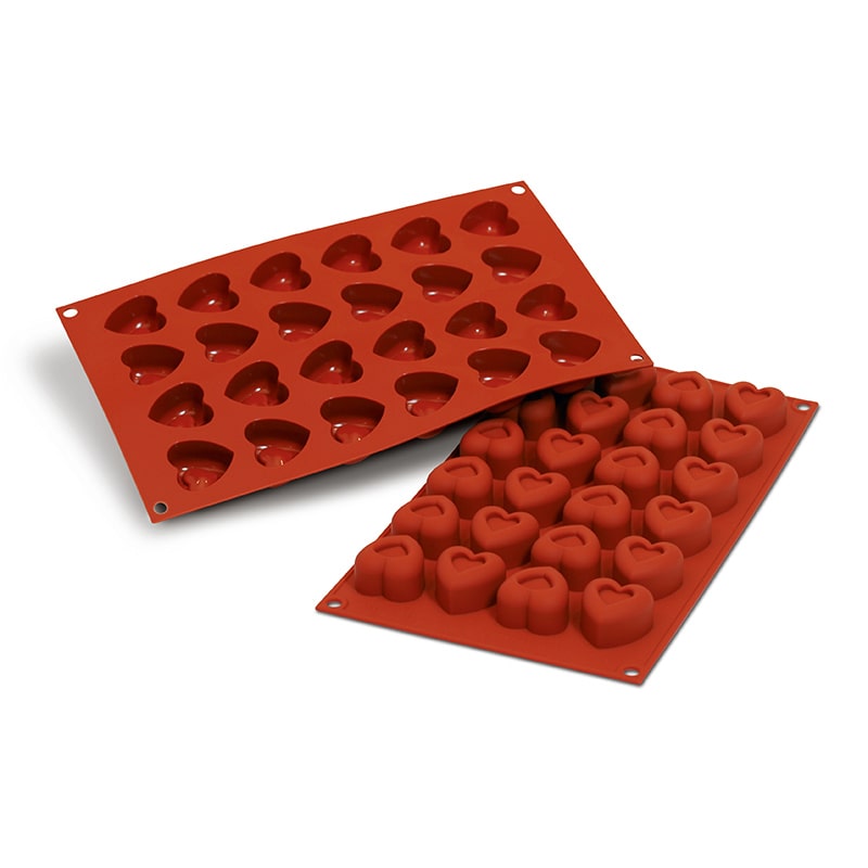 パシフィック洋行　製菓シリコン型　24個取 SF089　スモールパッション 1個（ご注文単位1個）【直送品】